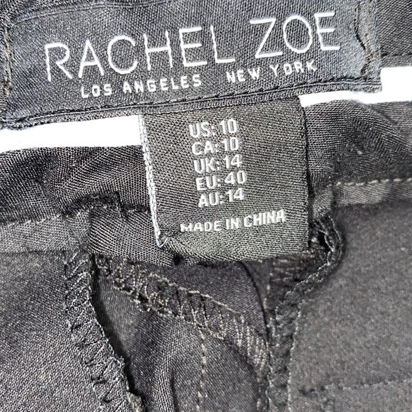 Rachel Zoe size 10 black trousers/pants - Picture 3 of 5